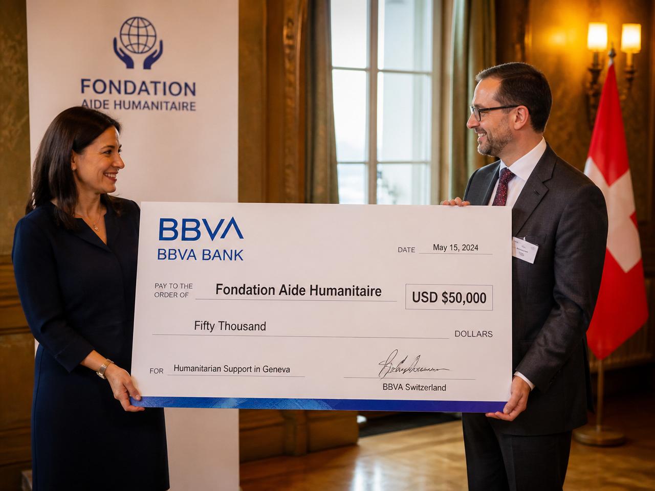 Humanitarian Grant — Presentation in Geneva